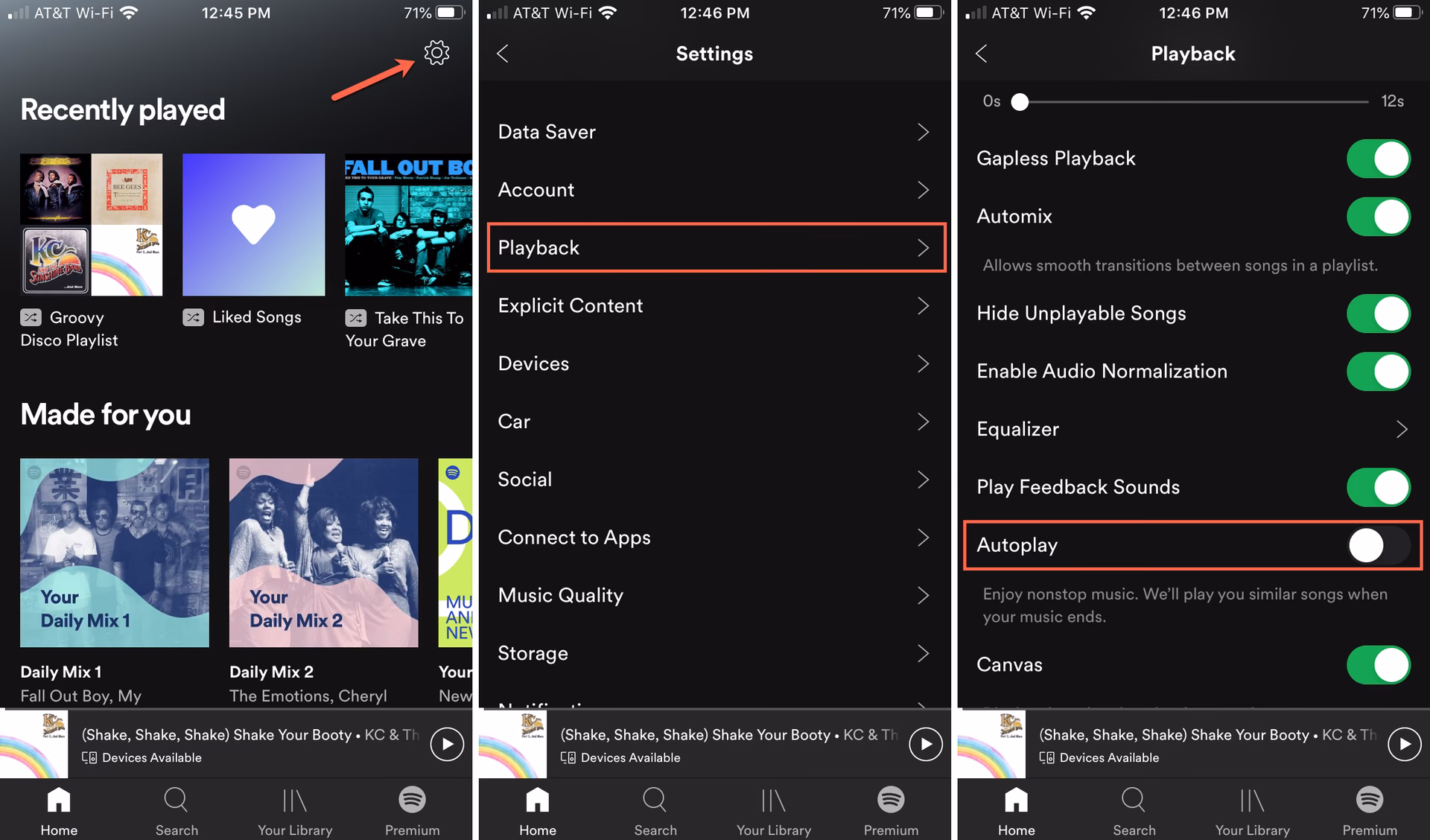 Why does Spotify keep playing music when I don't want it?