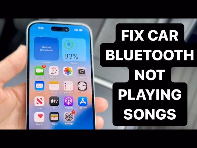 Can you use Bluetooth audio from an iPhone?