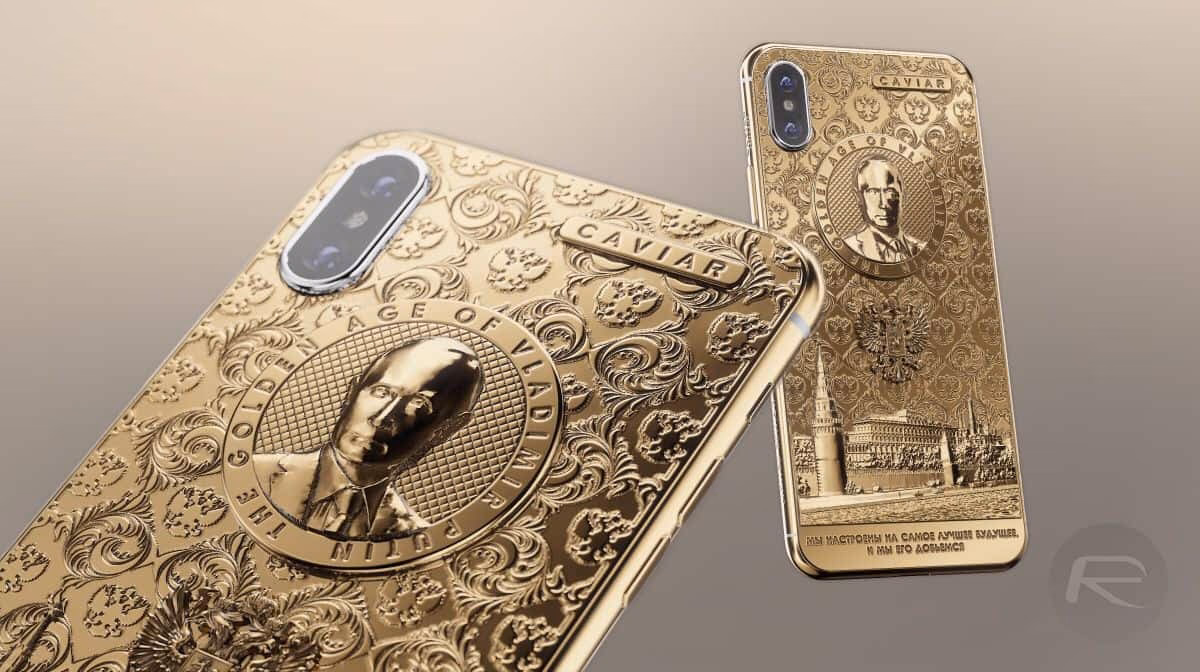 What is a luxury 24K gold iPhone?