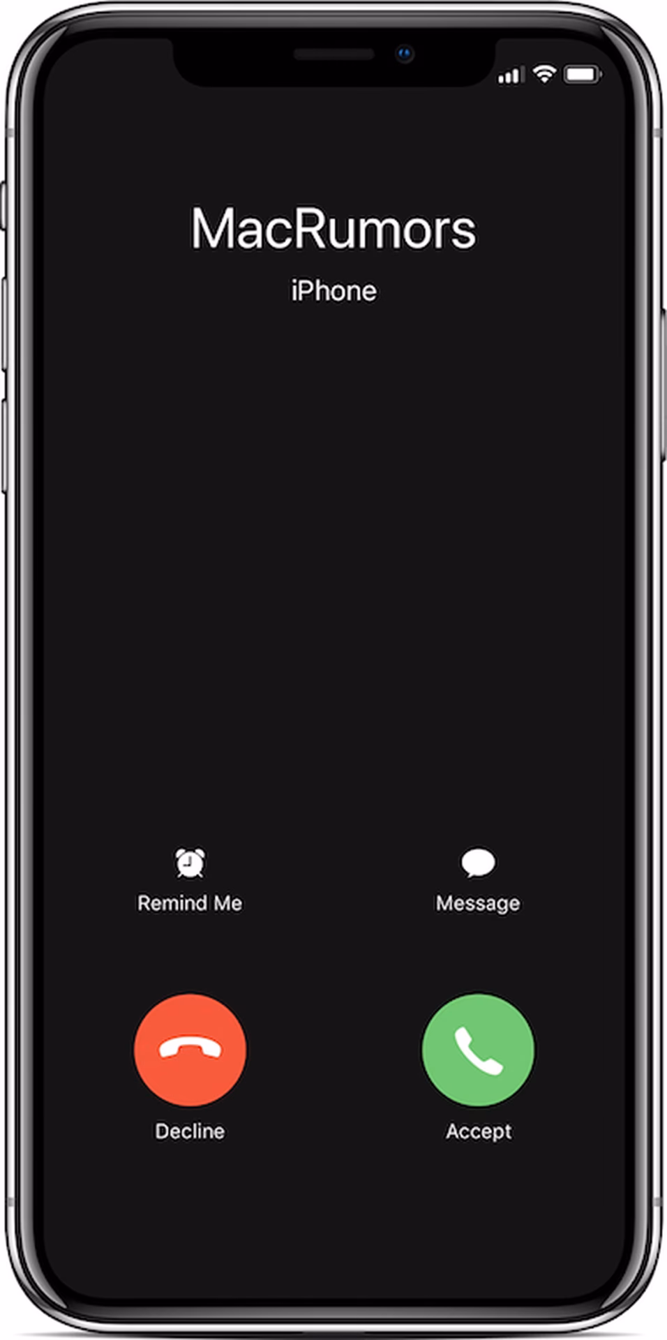 How to fix iPhone X screen goes black when making a call?