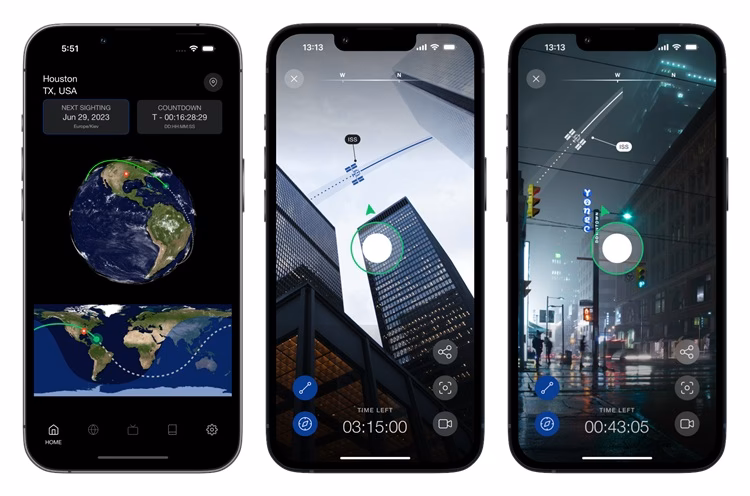 Where can I find the ISS Spotter app?