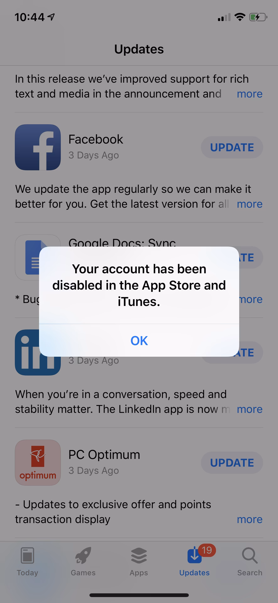Why is Apple ID greyed out on iPhone?