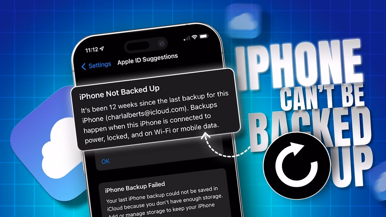 How do I backup my iPhone & iPad with iCloud backup?