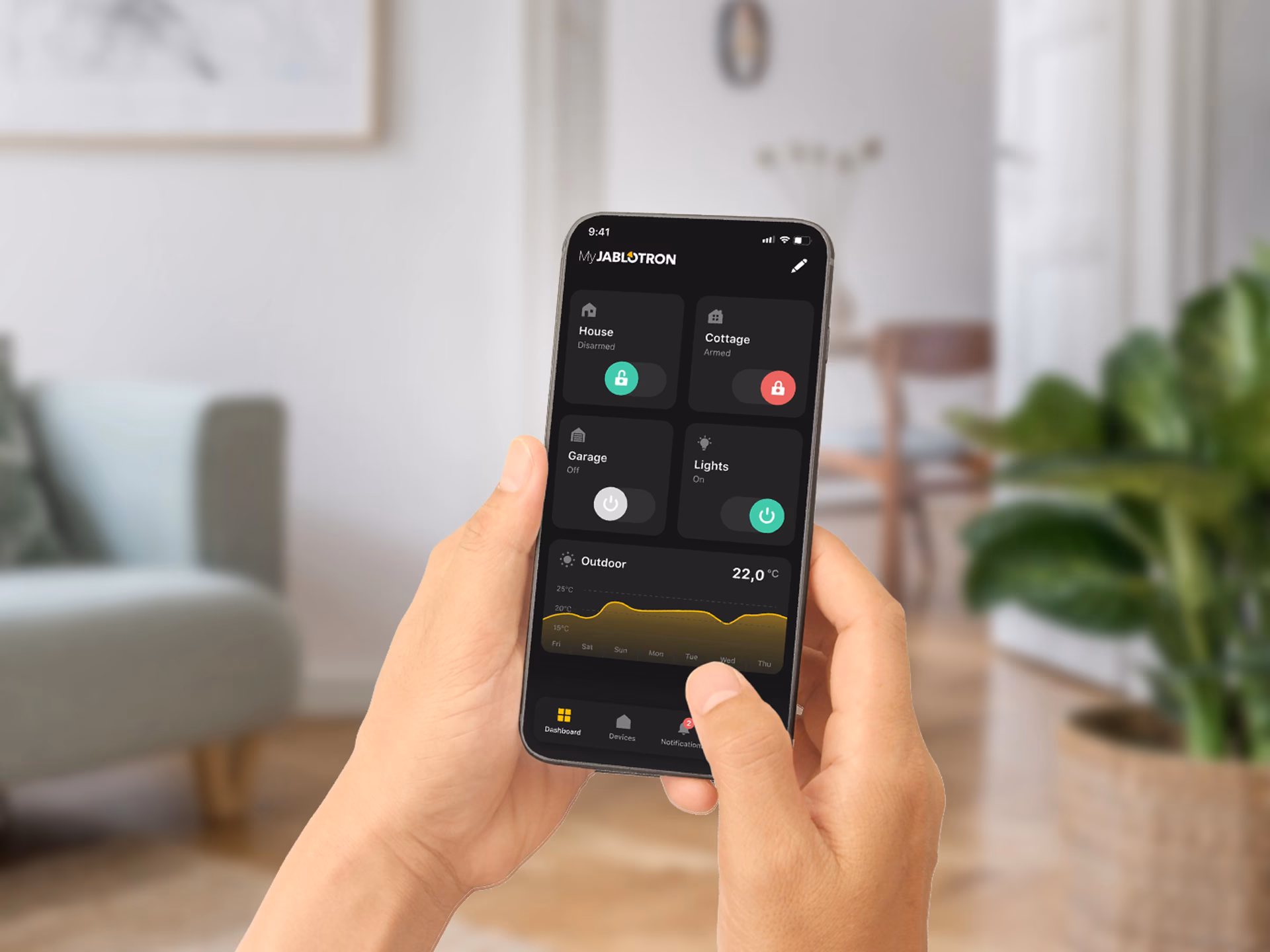 What does myjablotron 2 offer?