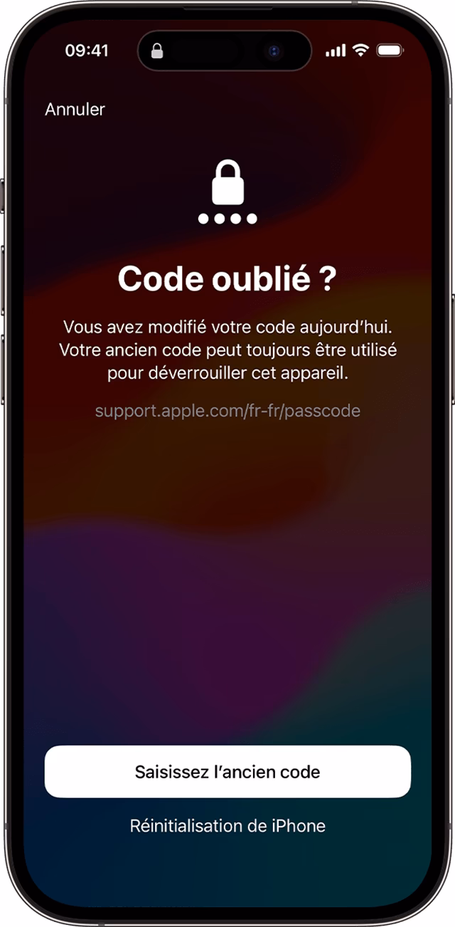Comment savoir si mon iPhone est indisponible ?