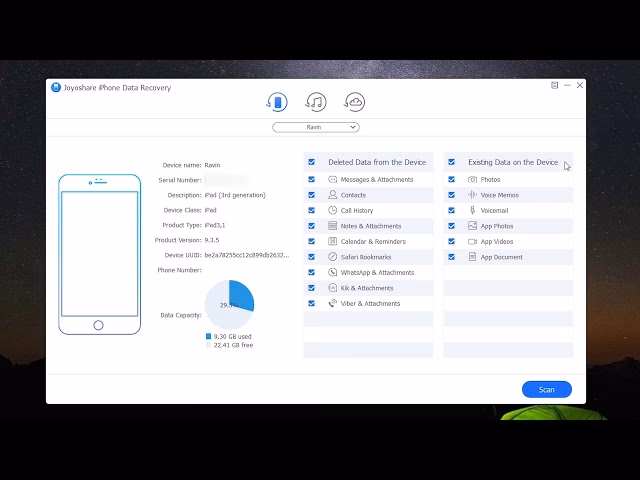 How to recover data from iPhone?