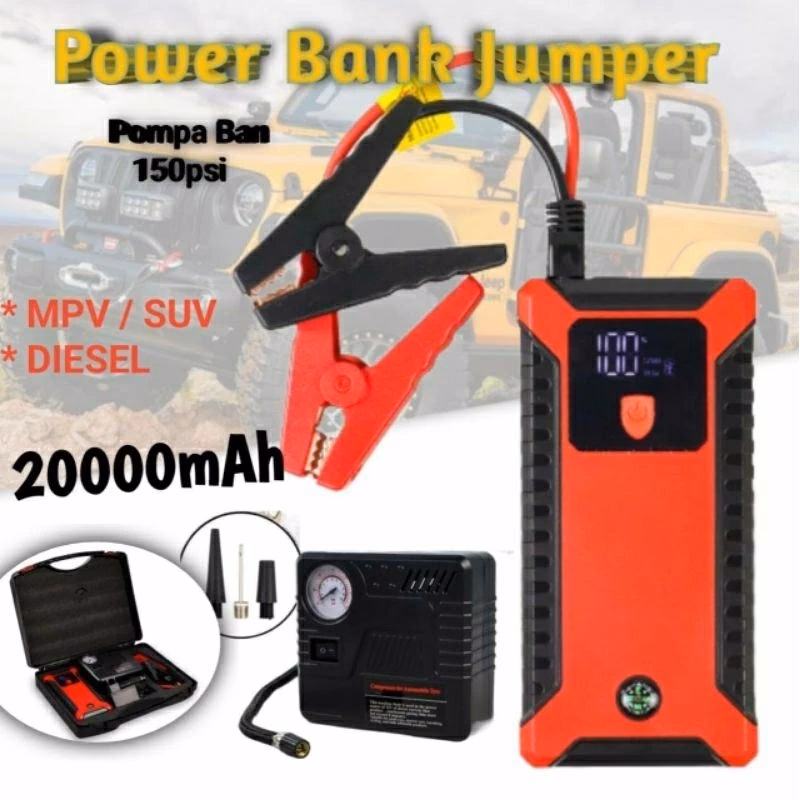 Bagaimana cara memilih Jump starter aki mobil Power Bank Terbaik?