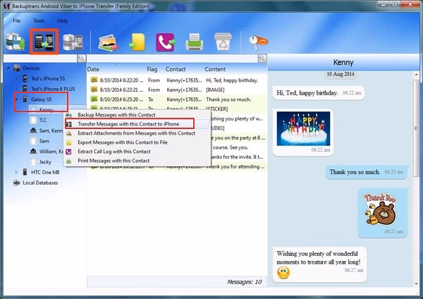 Как перенести переписку с вайбера на другую платформу?