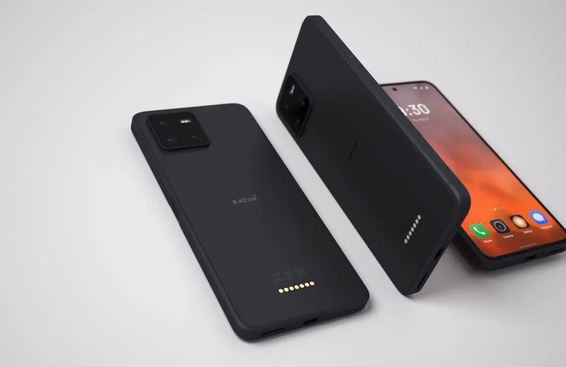 How secure is the Katim phone?