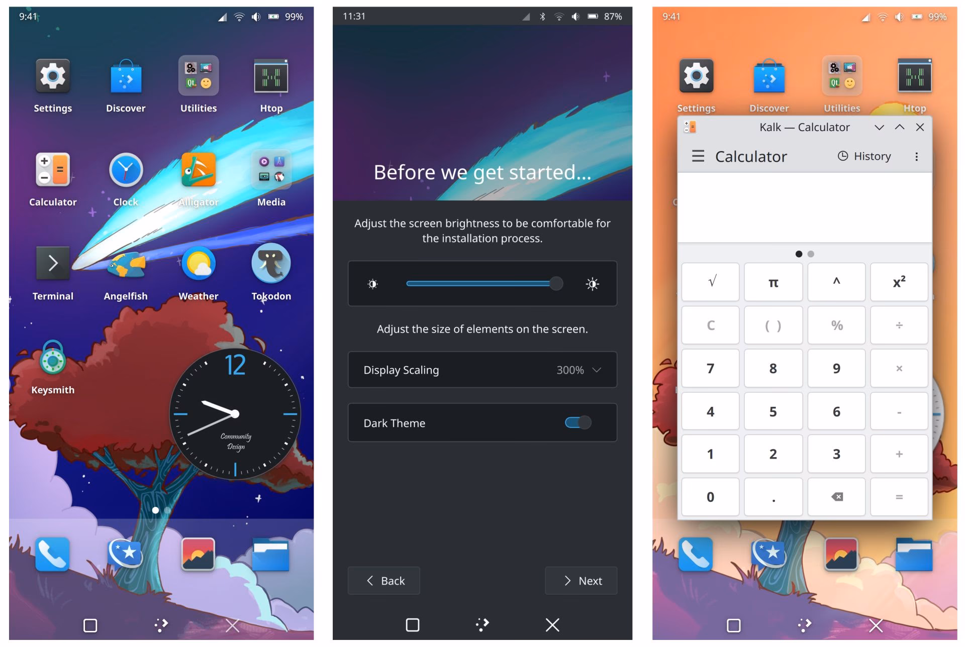 Is KDE Plasma Mobile running on Kubuntu?