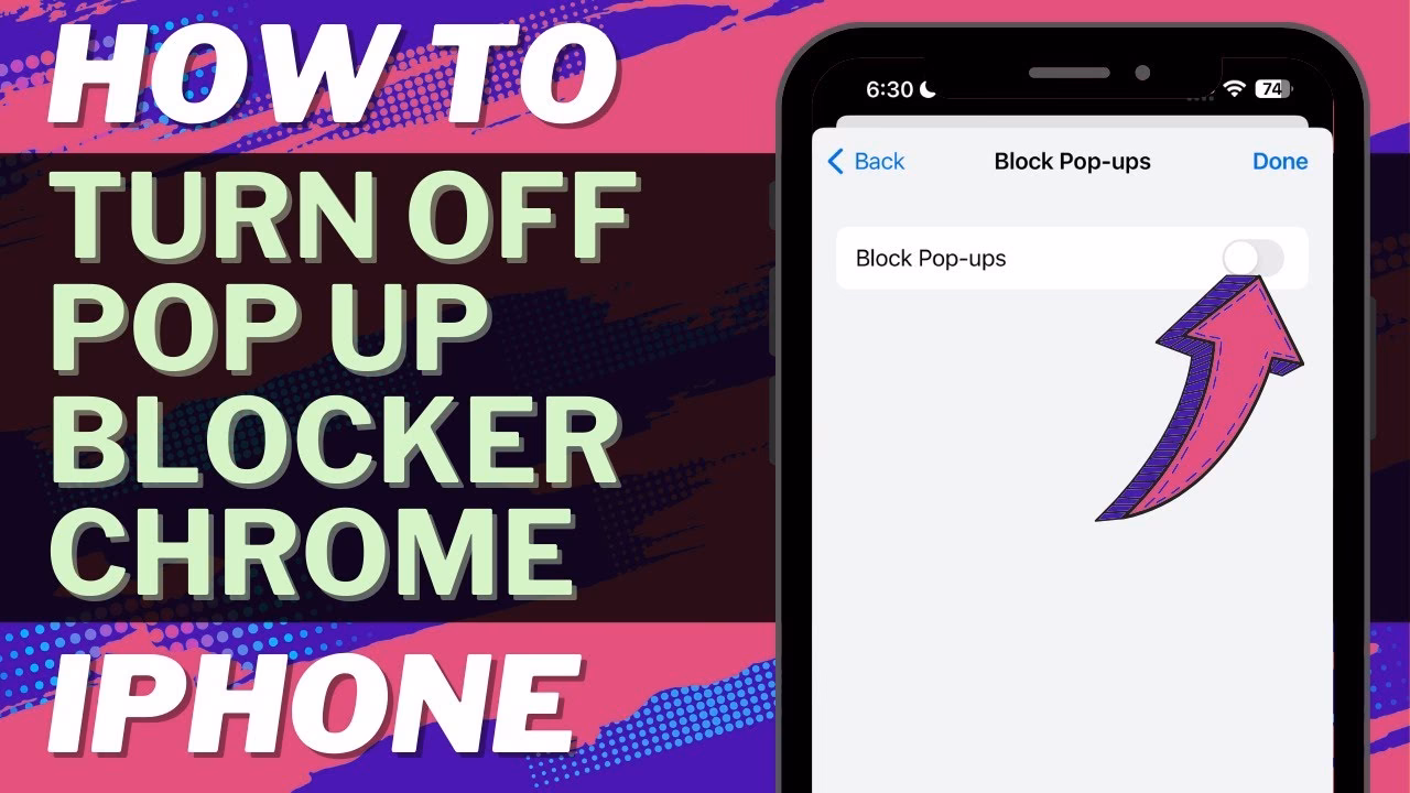 How to block pop-ups on iPhone?