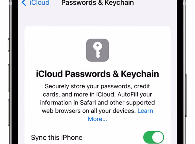 Does iCloud Keychain work?
