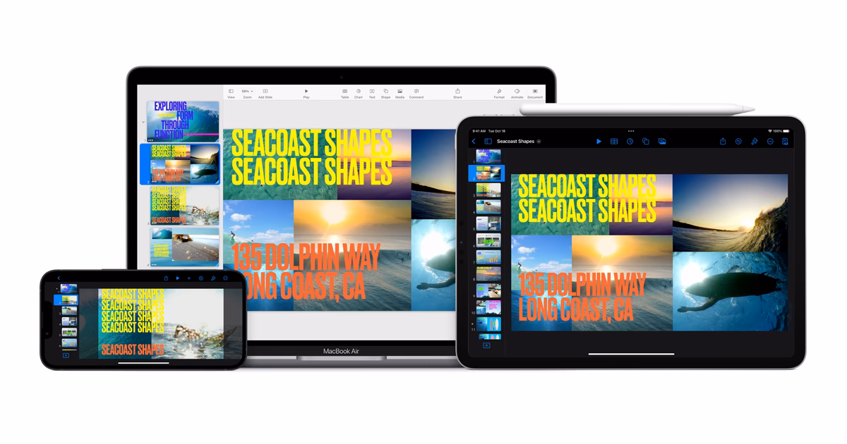 What is the keynote app?