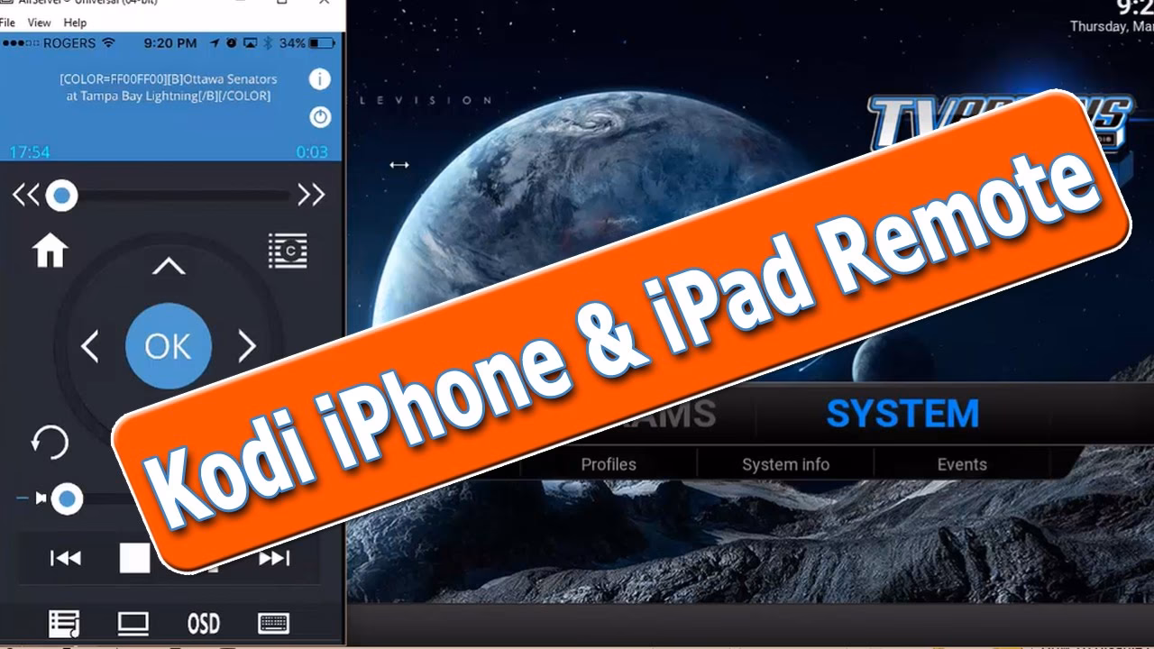 How to use Kodi Remote on Mac?