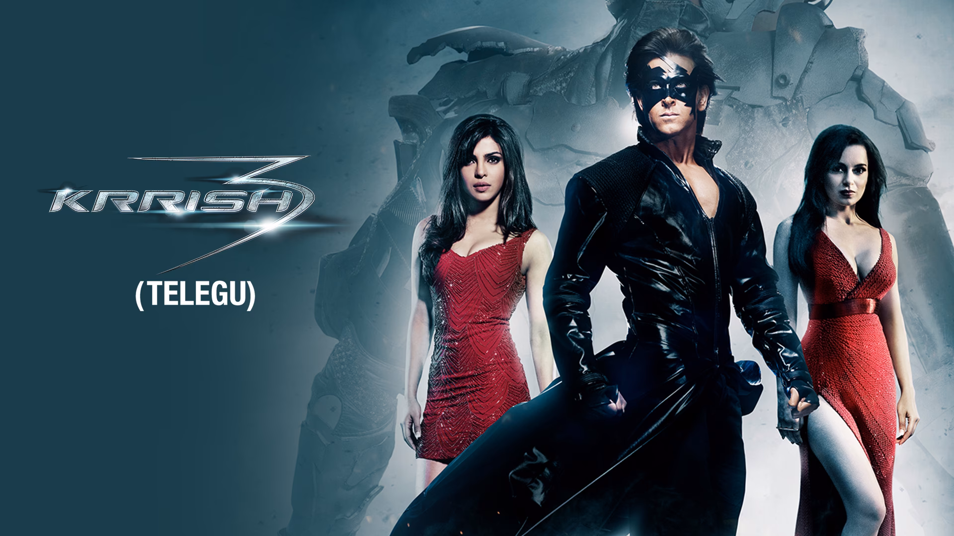 Is Krrish 3 available in Hindi?