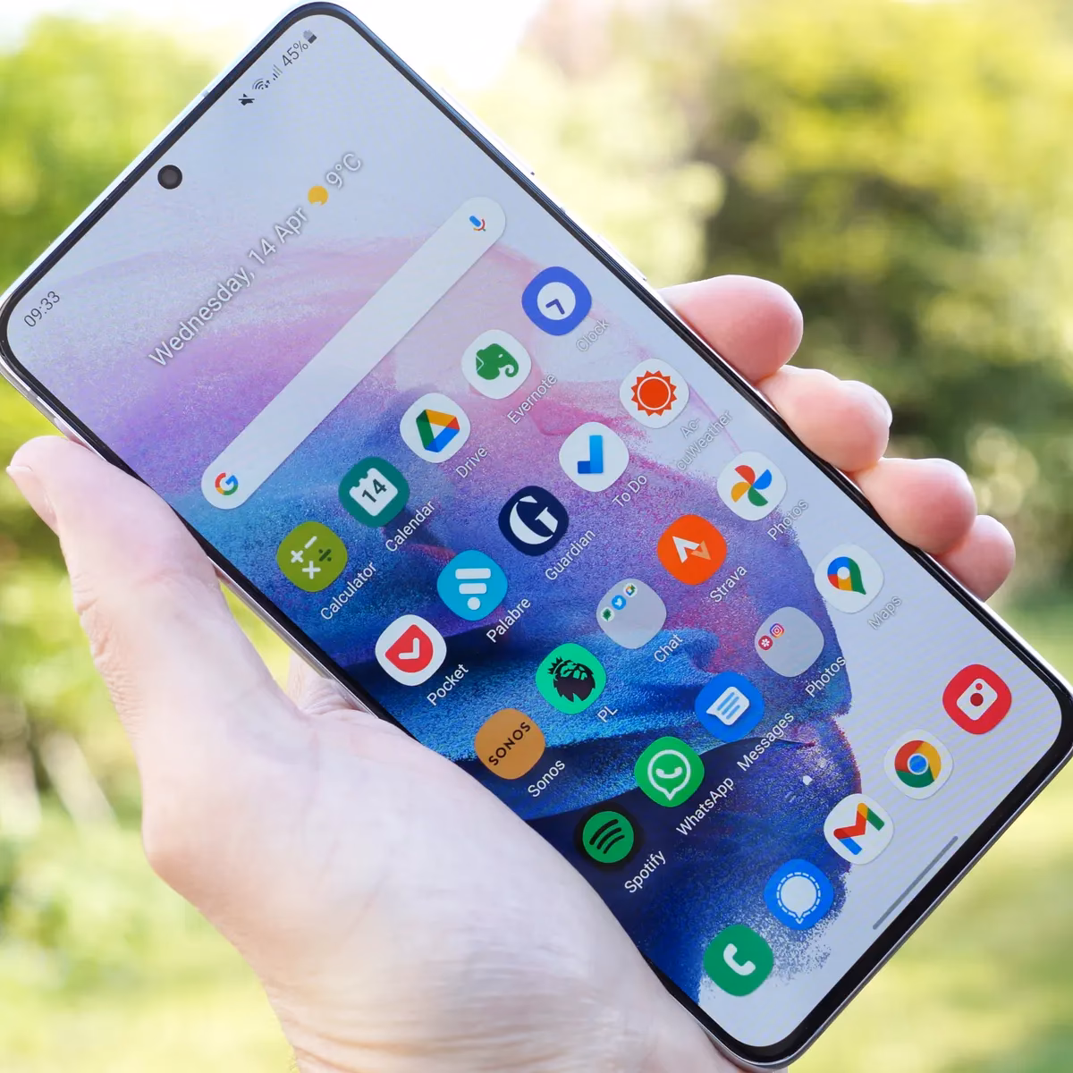 How big is a phone's screen?