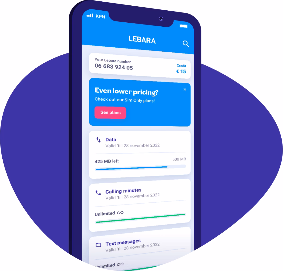 How do I top up my Lebara prepaid plan?