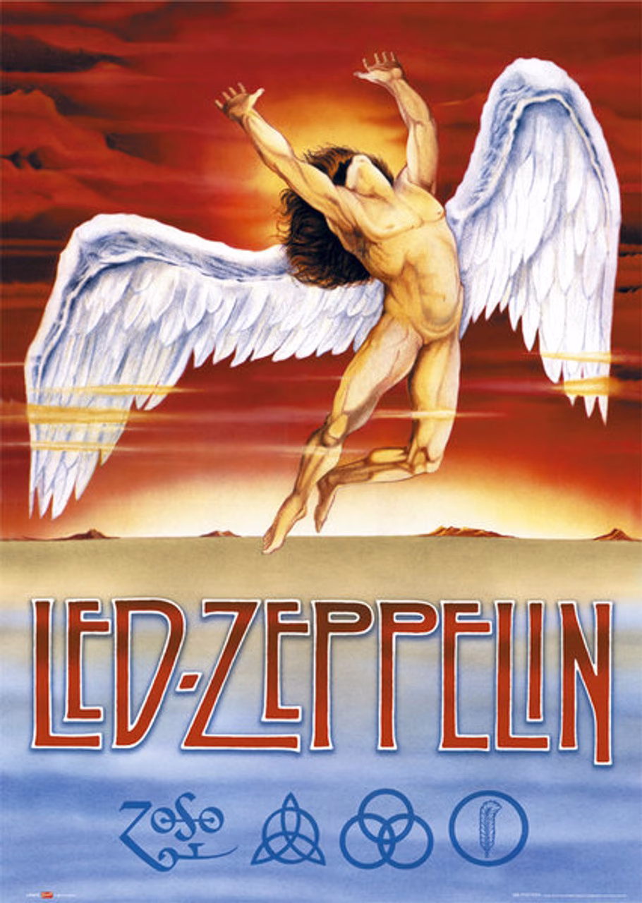 Where can I find the Led Zeppelin swan song logo?