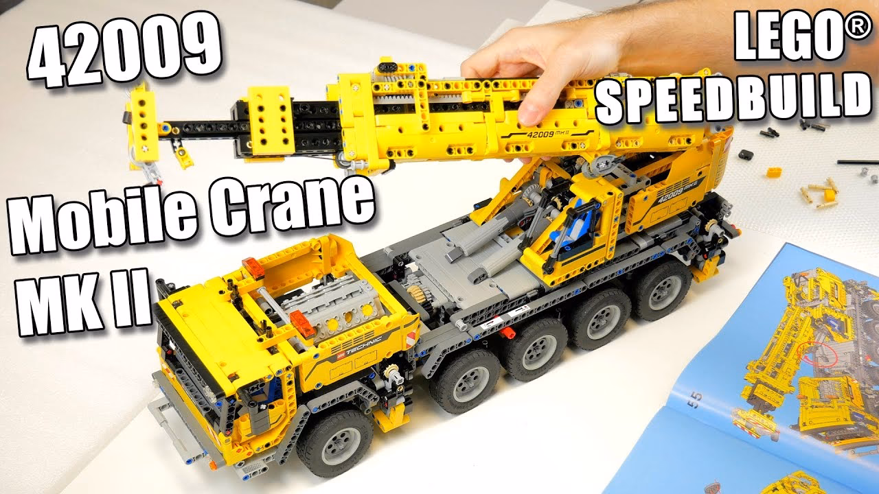 When did the Lego Technic mobile crane Mk II come out?