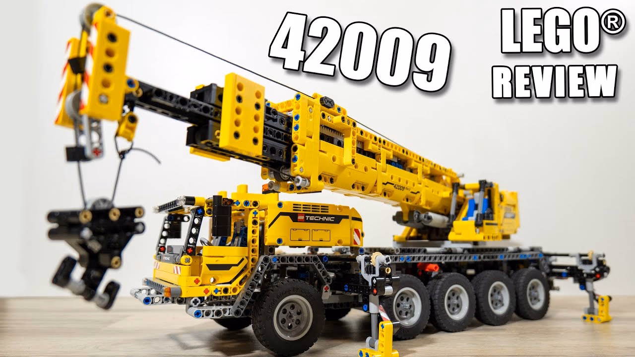 Did you get a pre-release copy of Lego 42009 mobile crane MkII Technic?