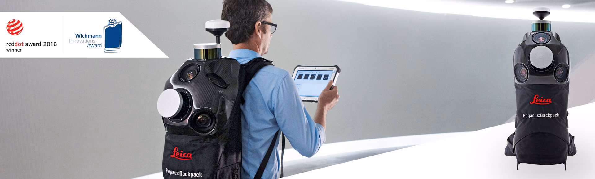 What is the Leica Pegasus backpack?