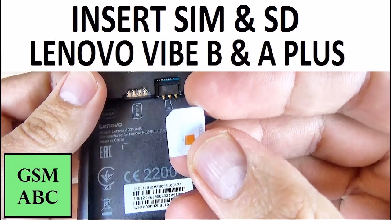 How to open SIM card in Lenovo laptop?