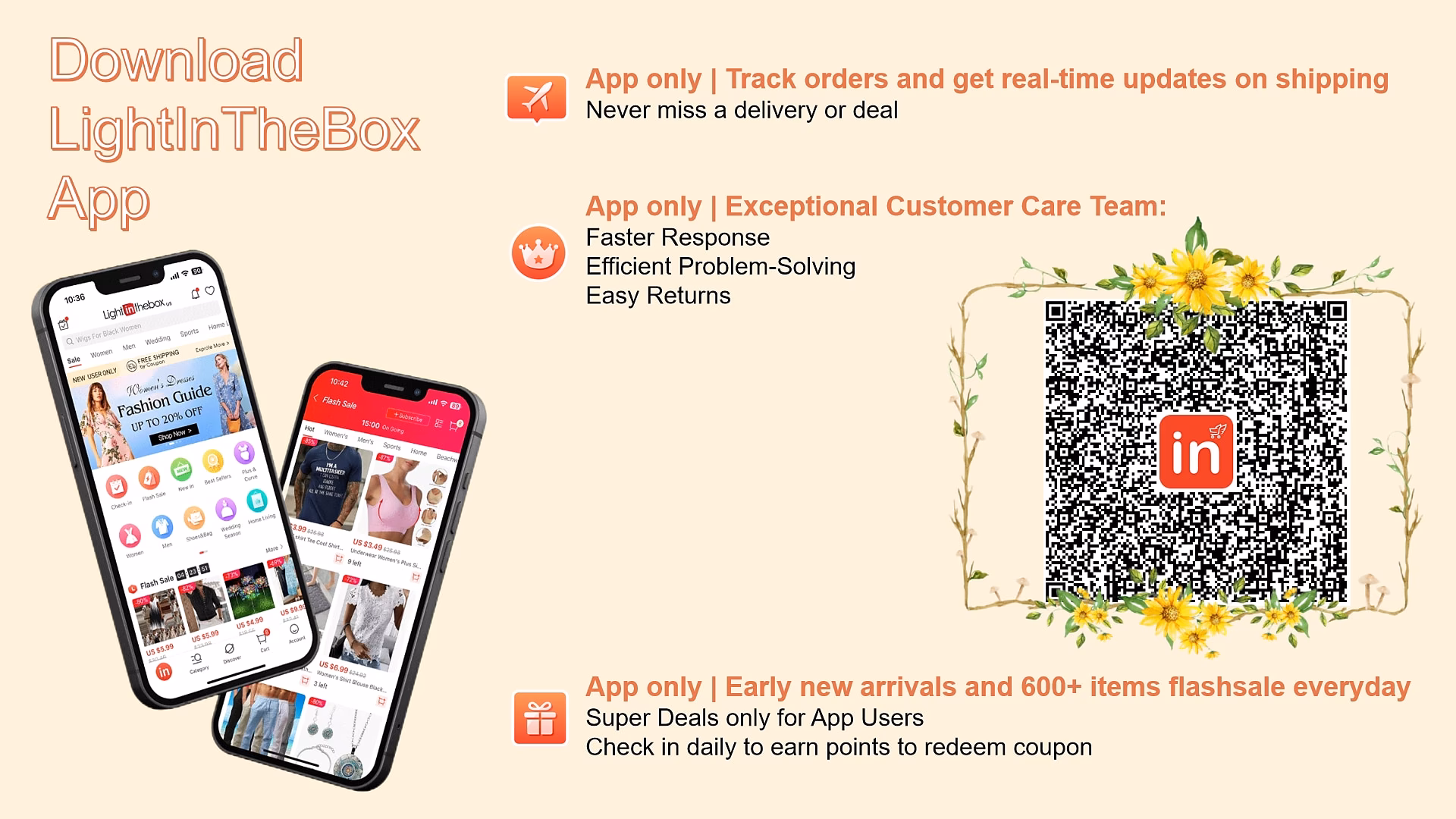 Does light in the box have a mobile app?