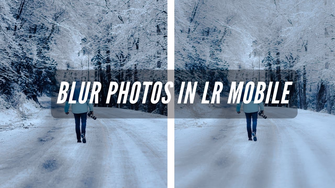 How to create a blurring brush effect in Lightroom?