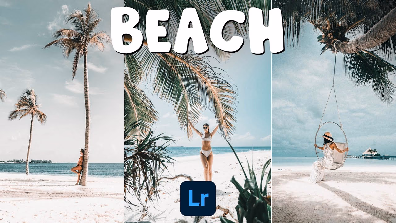 What is beach day free Lightroom preset?