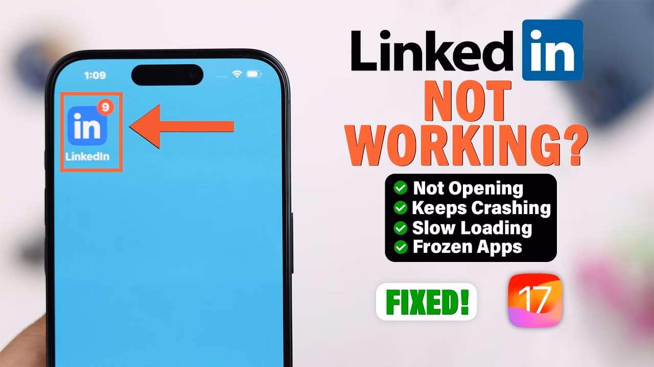 Why is my LinkedIn mobile app not working?