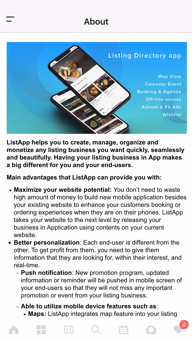 Why should you use React Native for mobile directory listing?