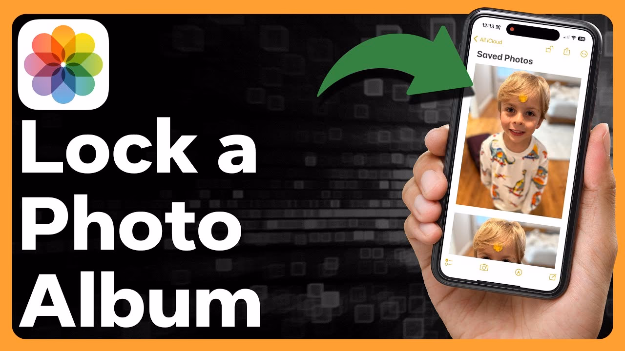 How to unlock the hidden photos album on iPhone?