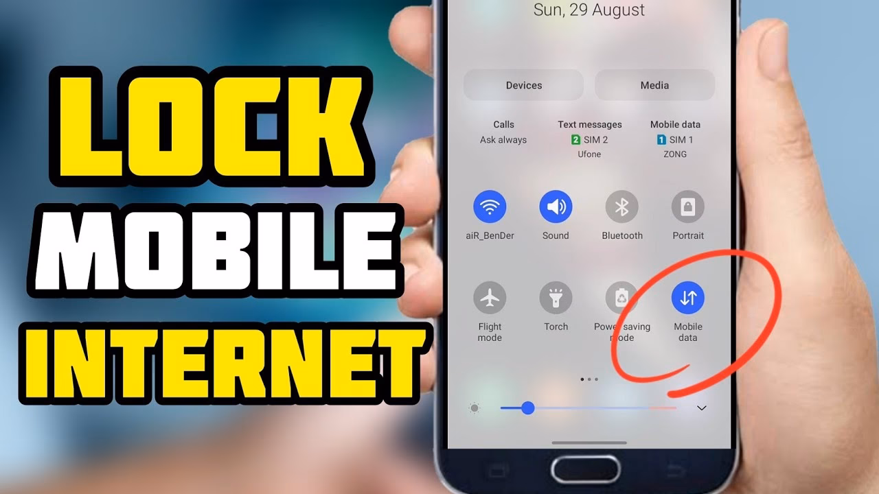 How do I lock my Android phone?