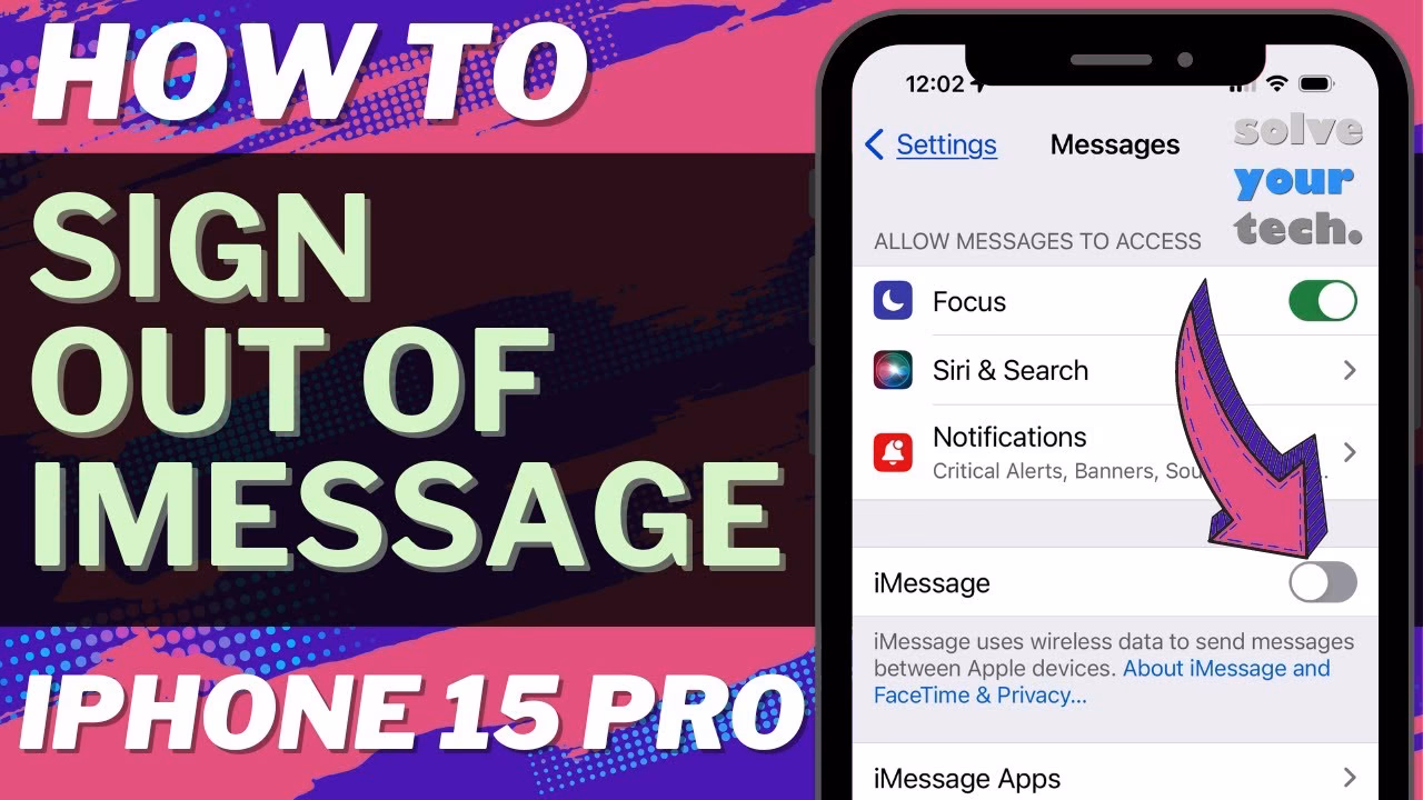 What does iMessage signed out mean?