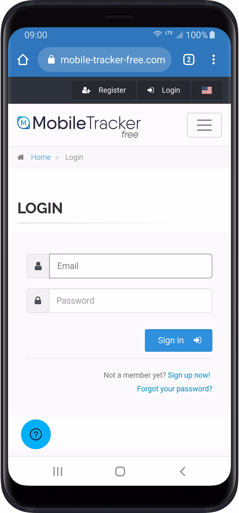 What is a mobile tracker?