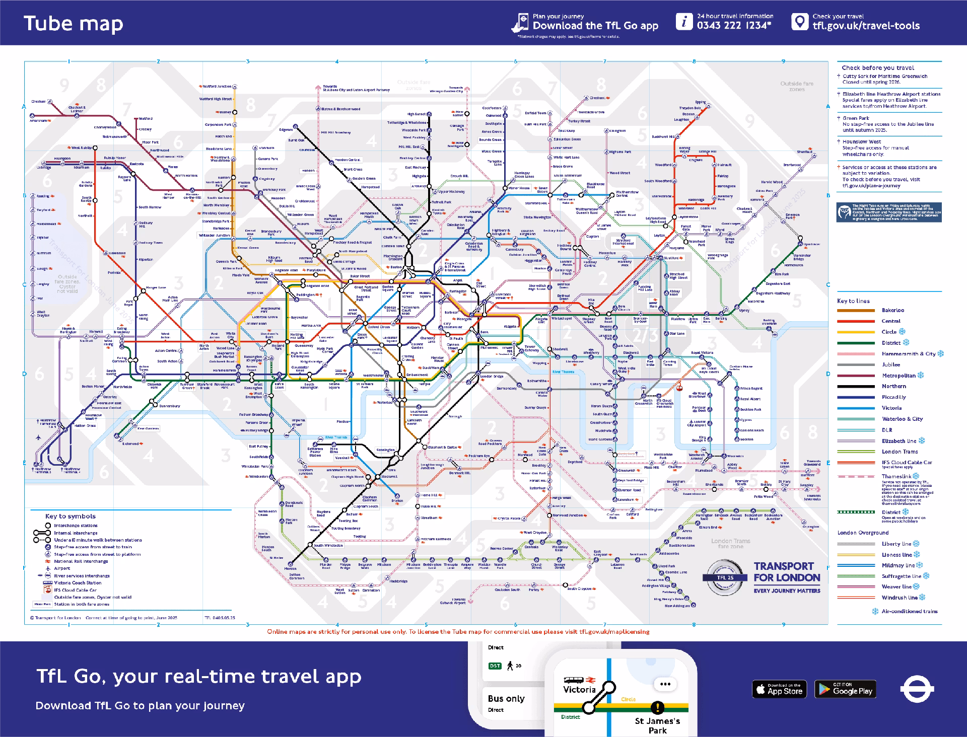 What is a London Underground map?