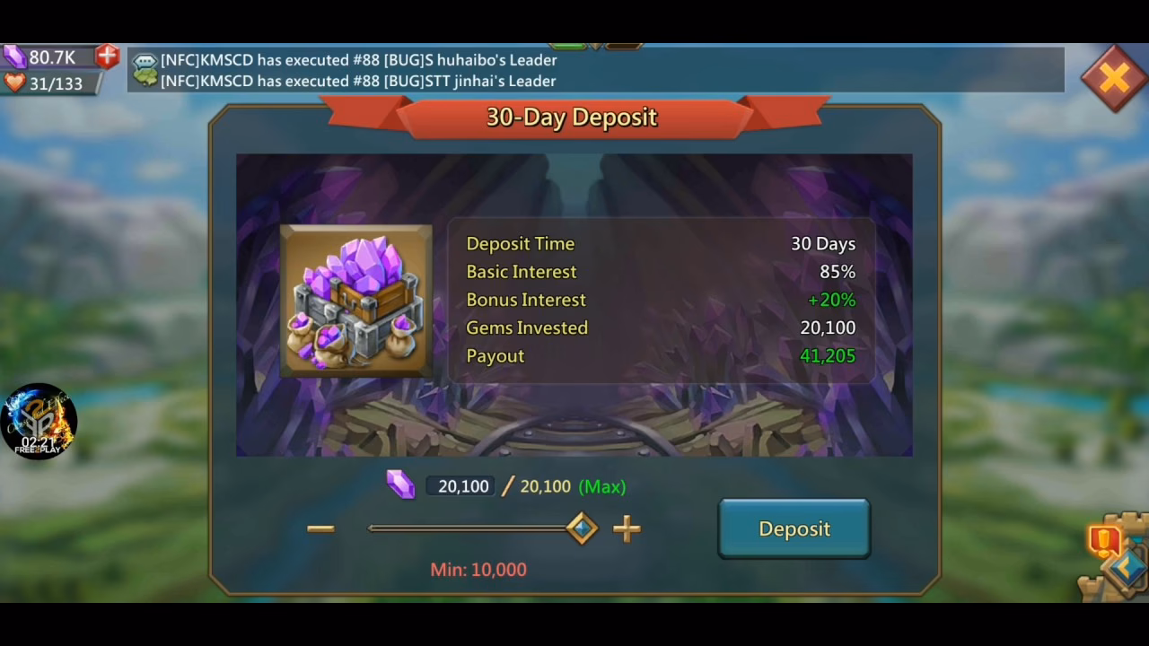 How often do gem lodes appear?