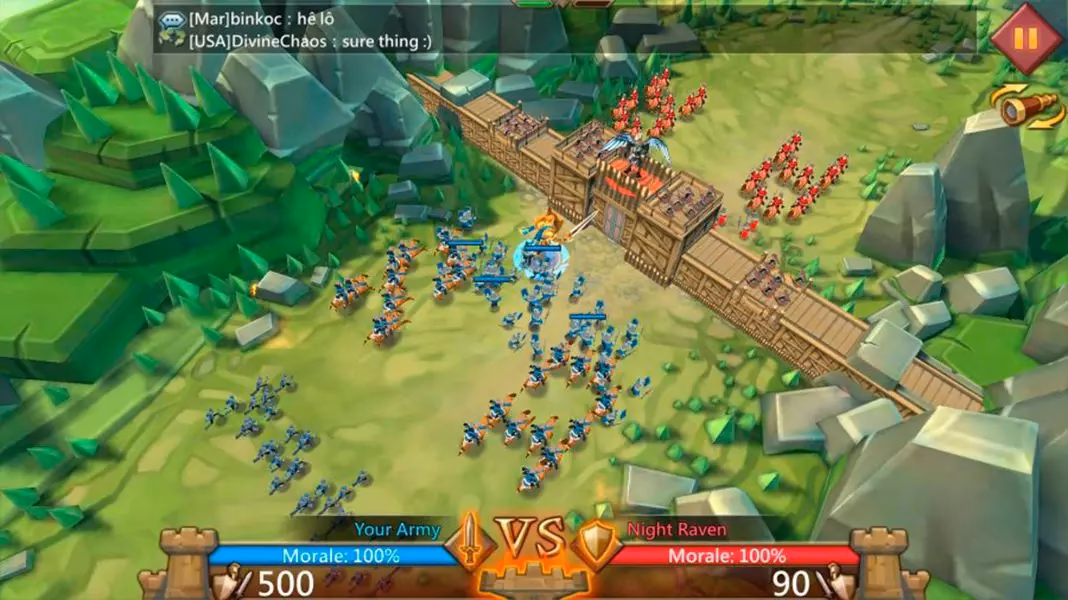 What happens if Lords Mobile is under maintenance?