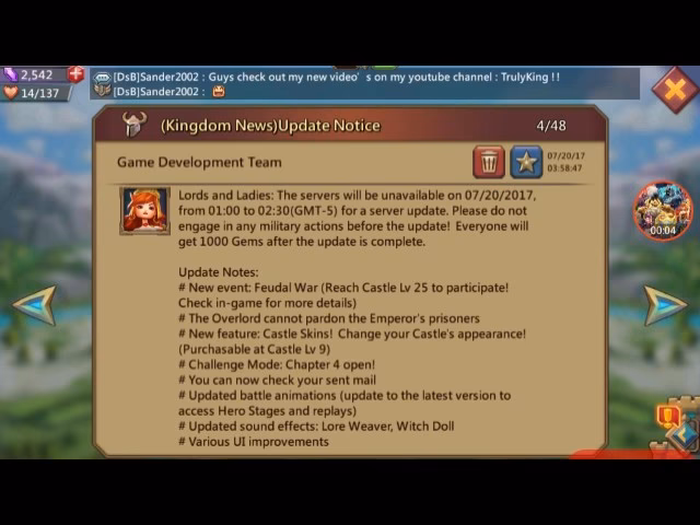 Can Guild messages be sent to other players?