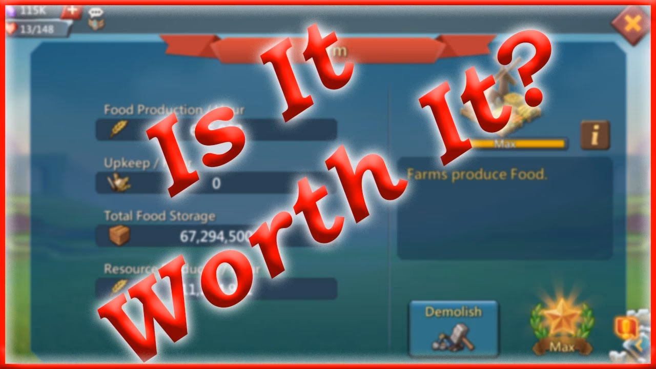 Do troops die in a food hyper farm?