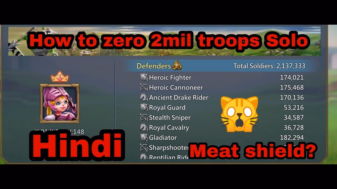 What are the strongest troops in Lords Mobile?