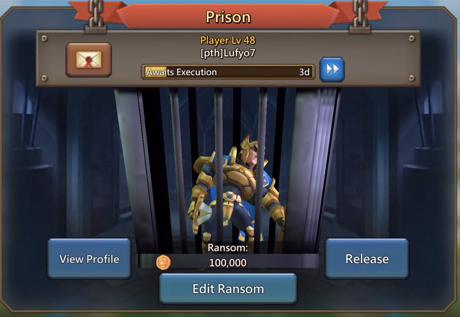 Can a guild pay a ransom?