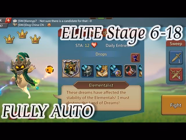 How difficult is stage 6-18?