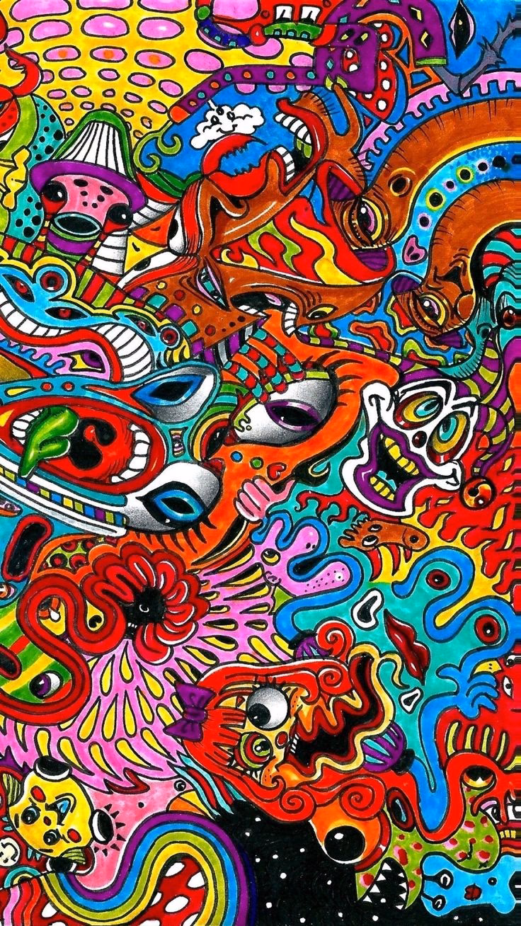 How to make a trippy LSD wallpaper?