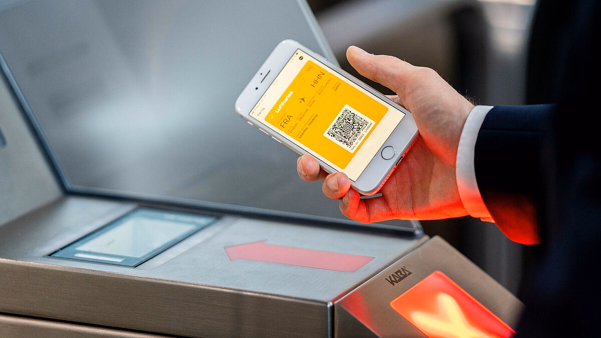 How do I get a Lufthansa boarding pass?