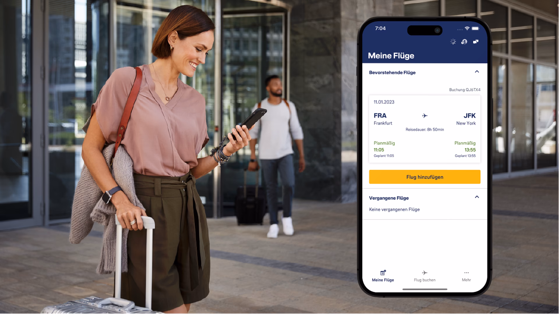 What is Lufthansa check-in time?
