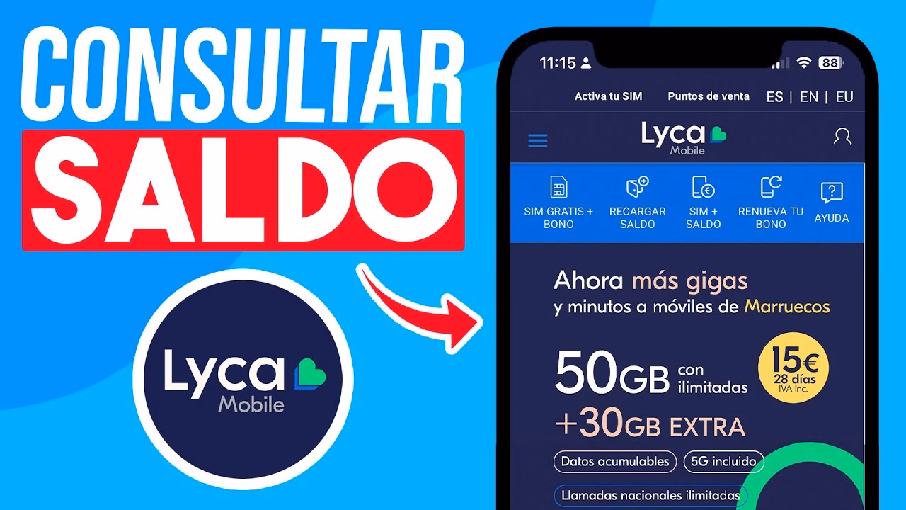 ¿Cómo hacer una recarga con anticipo de saldo Lycamobile?