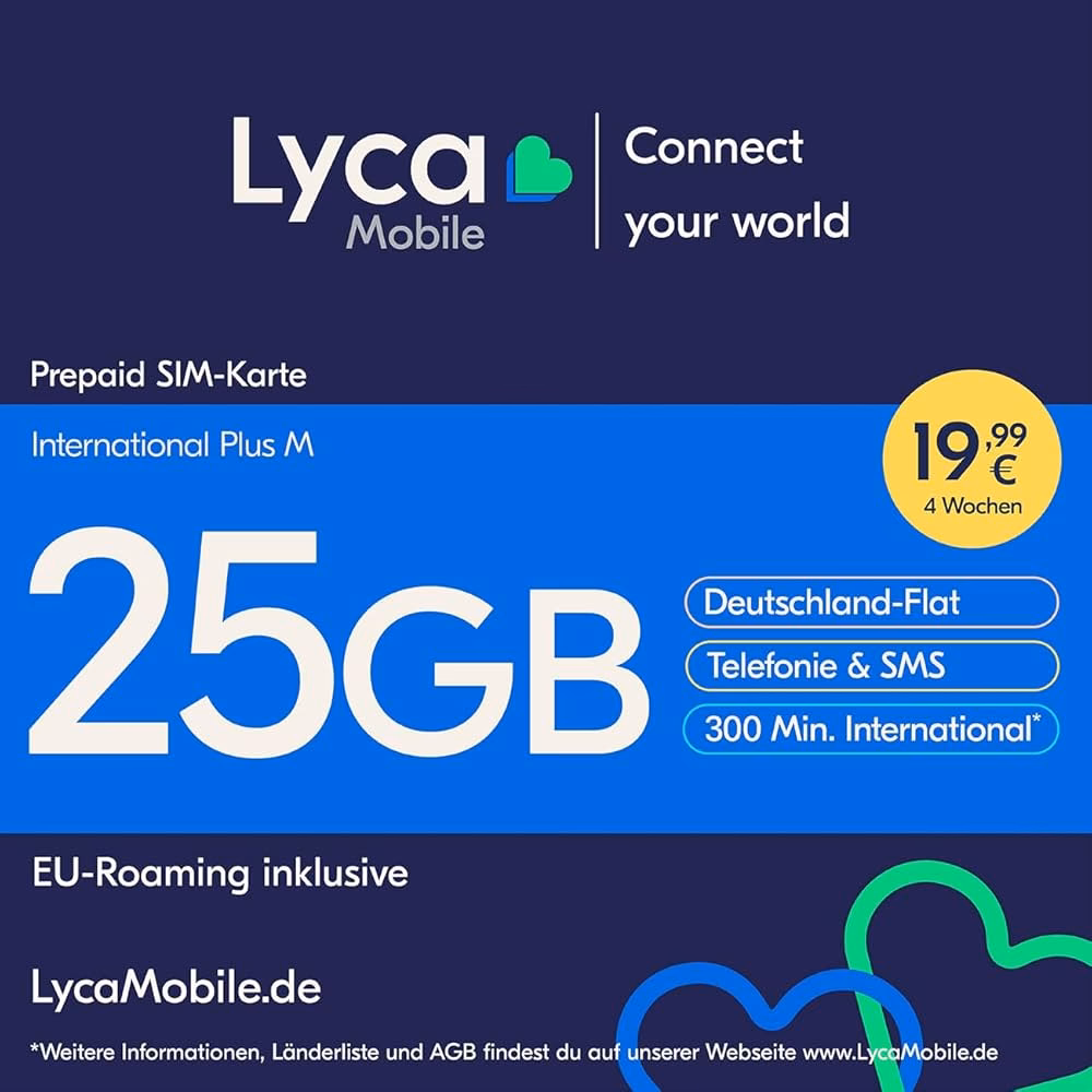 Where can I find a manual network search on Lycamobile?