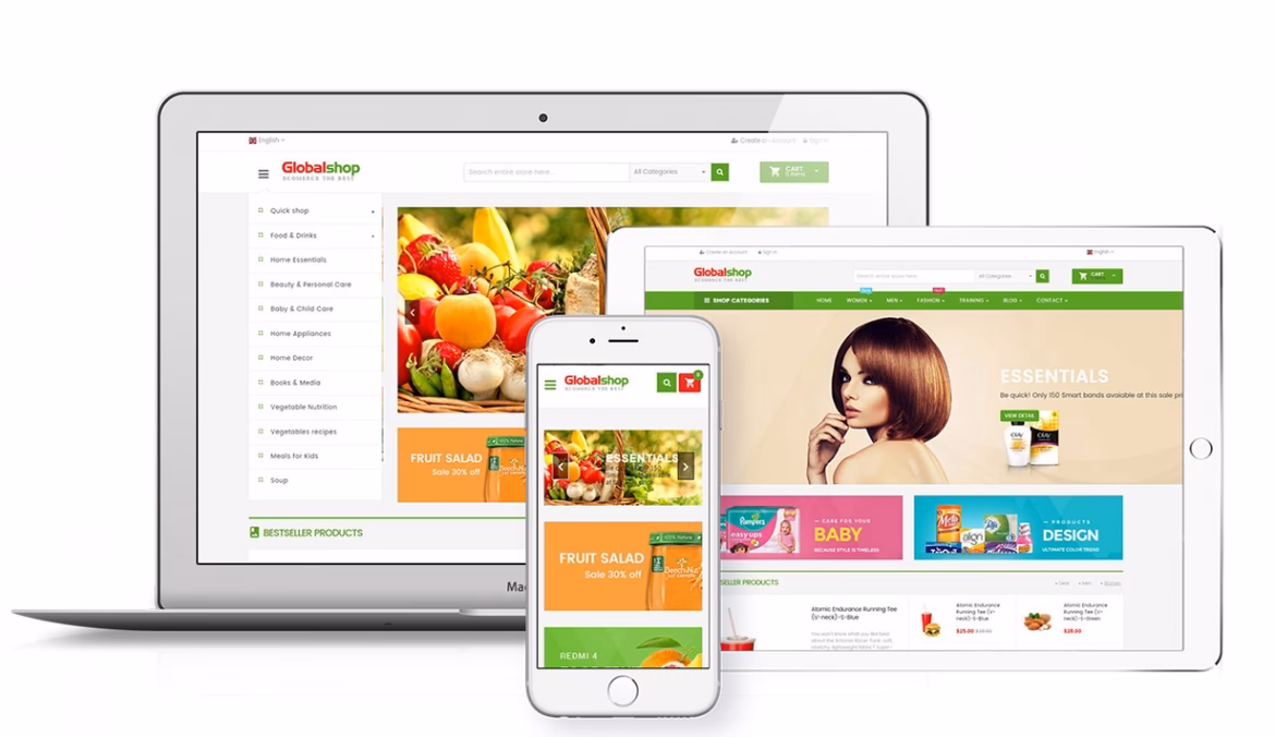 Which Magento theme should I use for my online store?