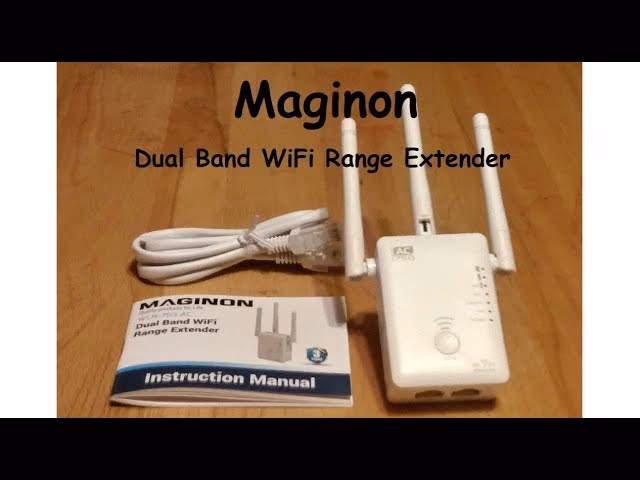 How do I install maginon range extender?